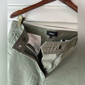 Theory Women’s Sage Green Chinos